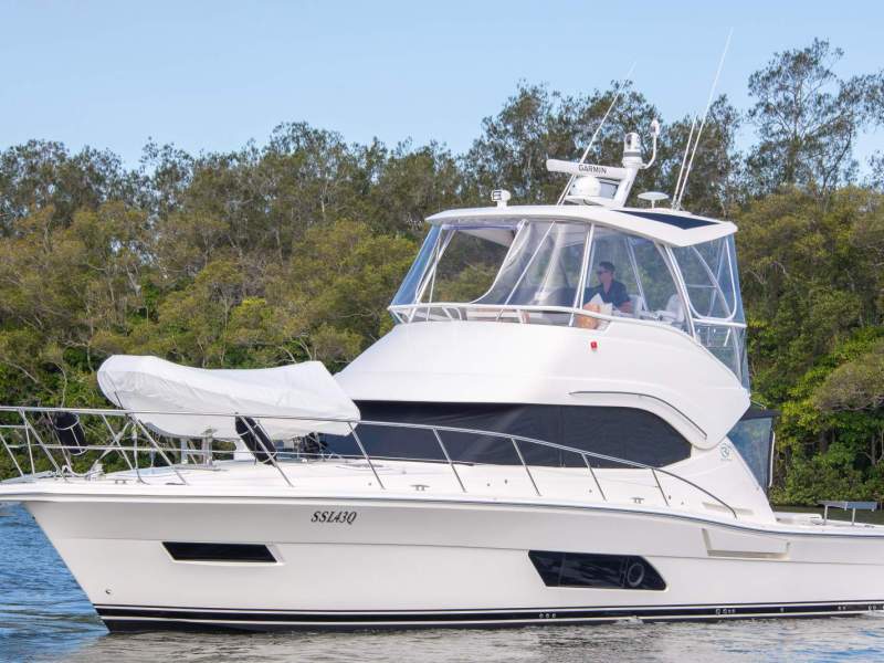 Riviera 43 Open Flybridge - The last one delivered to Australia!