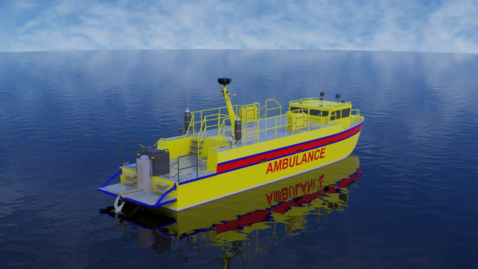 Stalwart Marine Ambulance Rescue Boat 15000 Mono/ Power Monohulls/Rescue Boat