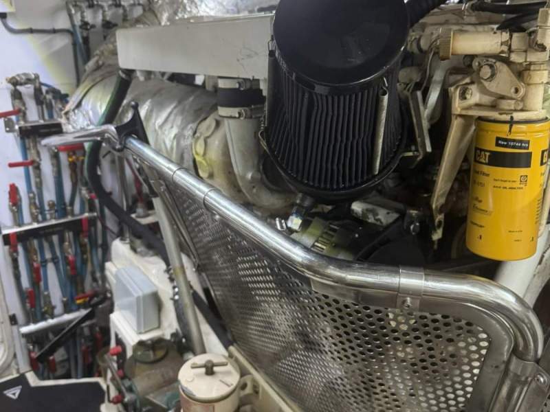 Two each Caterpillar 3126 HZJ 420hp diesel engines