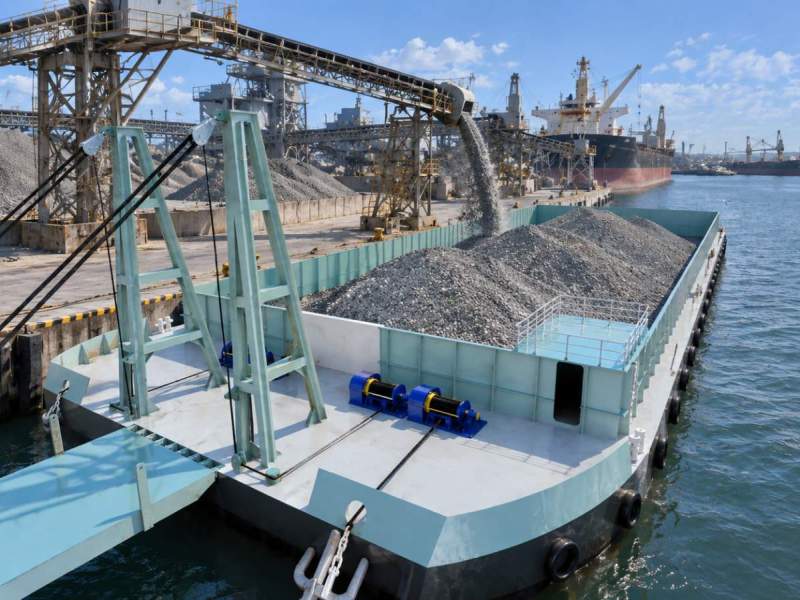 Stalwart Marine Barge - Gravel Barge 70m x 25