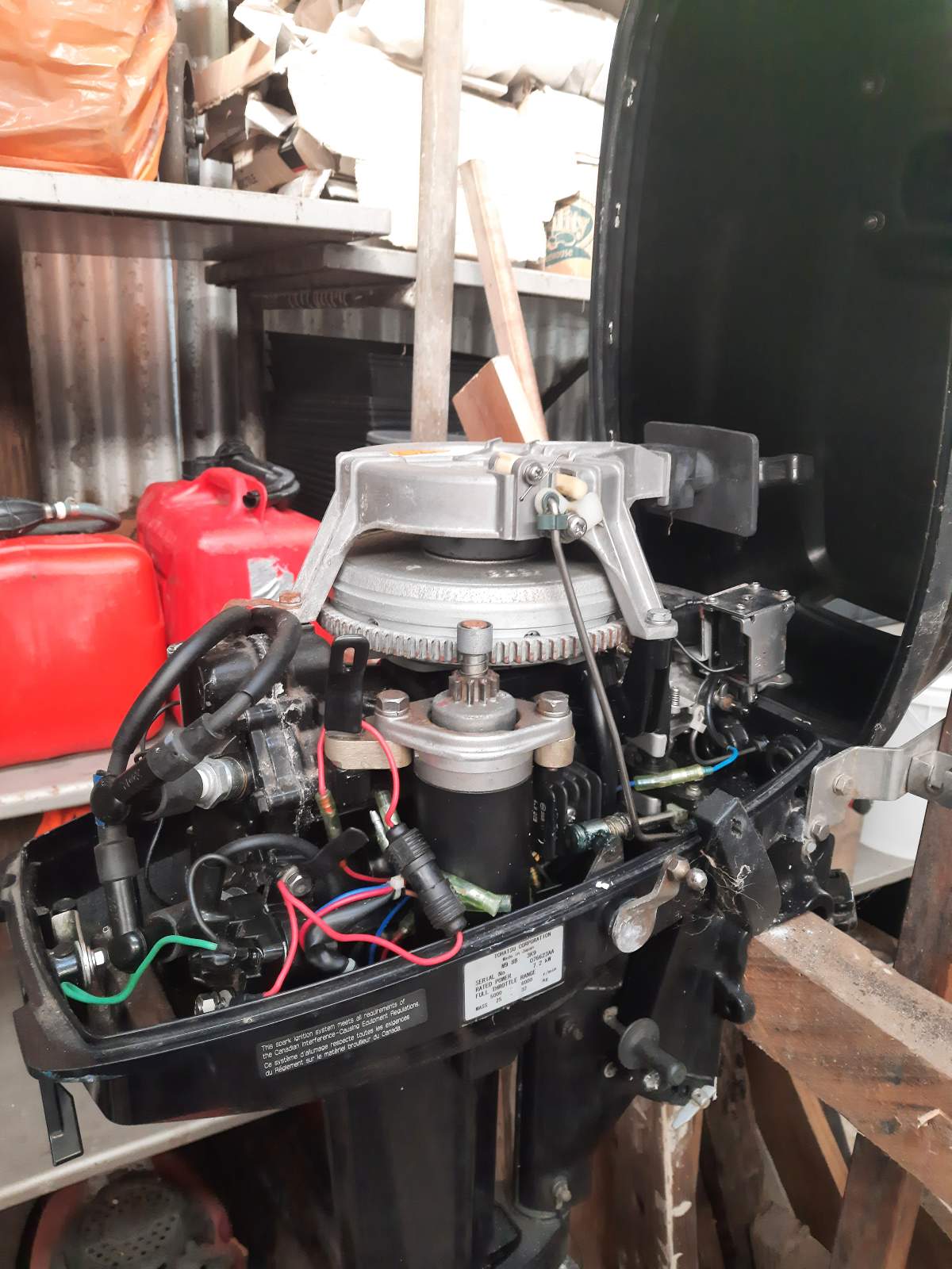 Tohatsu 9.8 hp 2 stroke