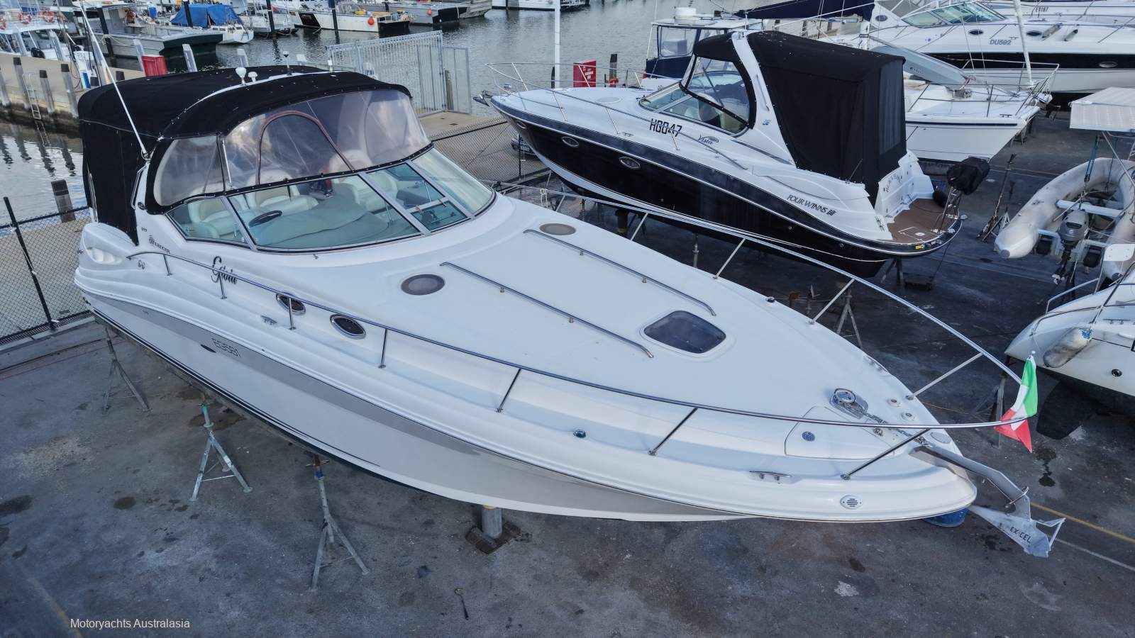 Sea Ray 375 Sundancer Twin Mercruiser Shaft Drives