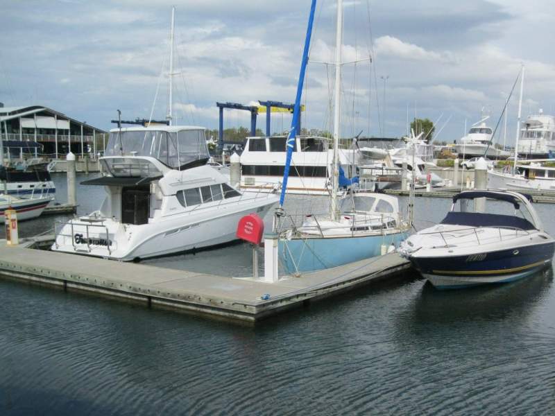 15 Metre Freehold MARINA BERTH with STORAGE SHED