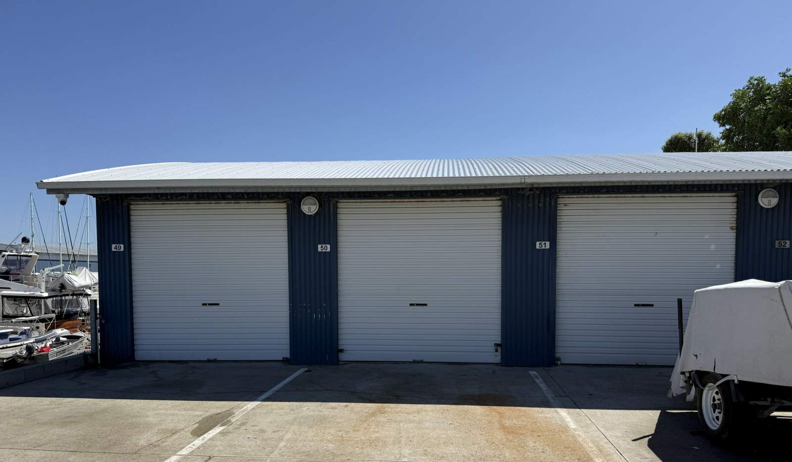 15 Metre Freehold MARINA BERTH with STORAGE SHED