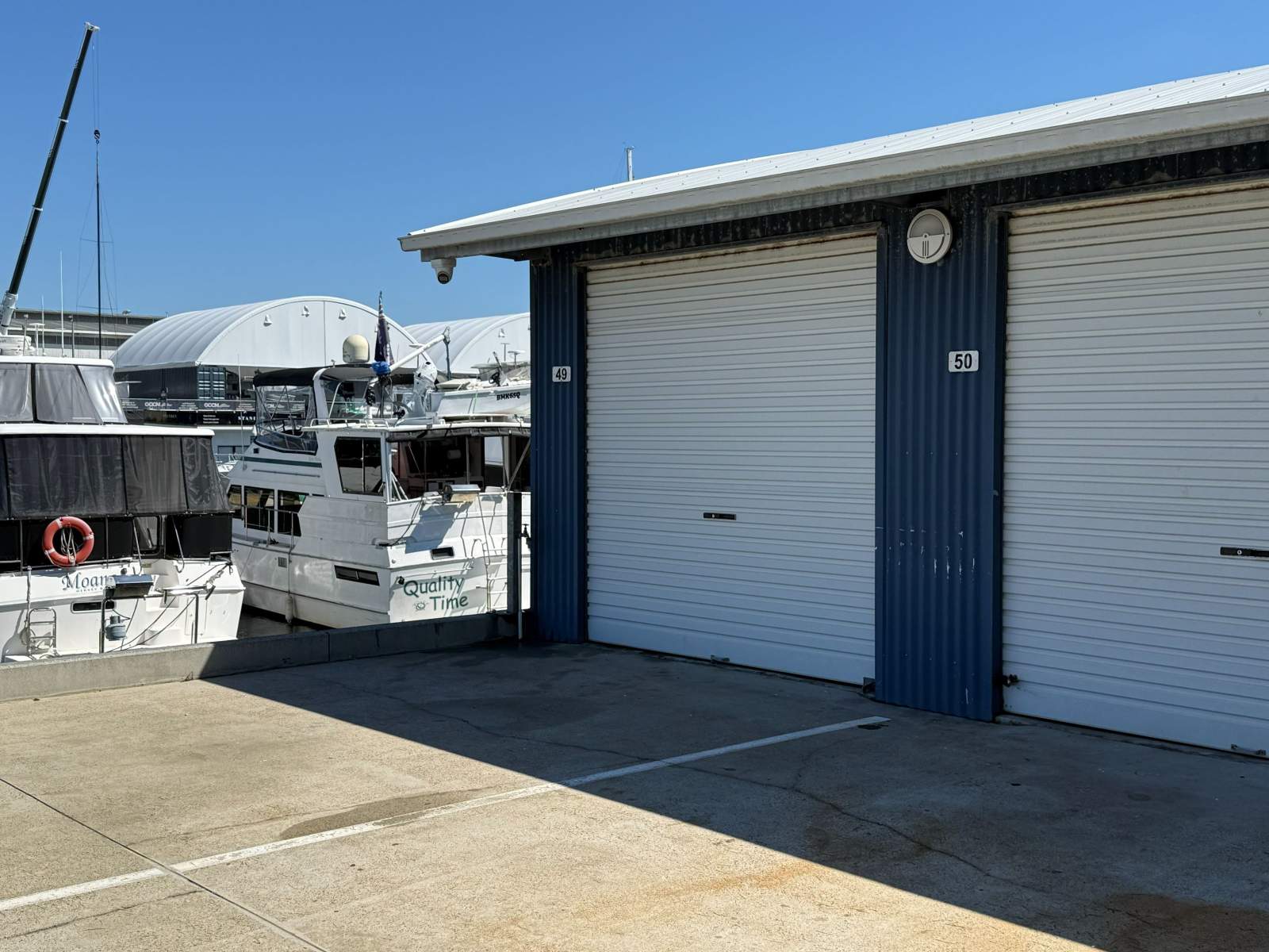 15 Metre Freehold MARINA BERTH with STORAGE SHED