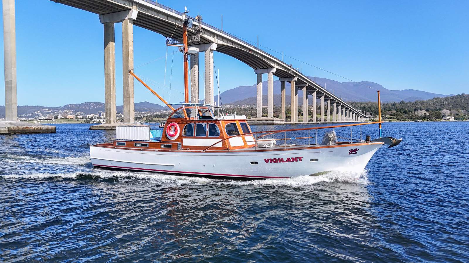 Ray Kemp 52 Launch AUSTRALIA'S LONGEST-SERVING POLICE VESSEL!!