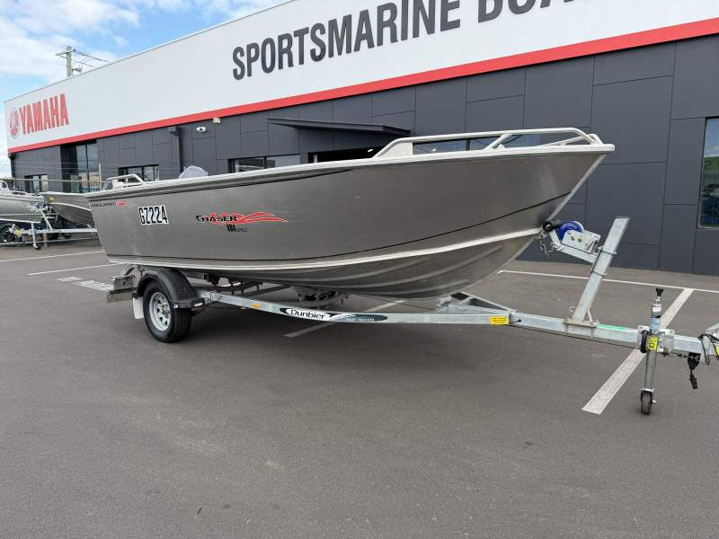 Anglapro Chaser 484 Spec Boat, Motor, Trailer Package