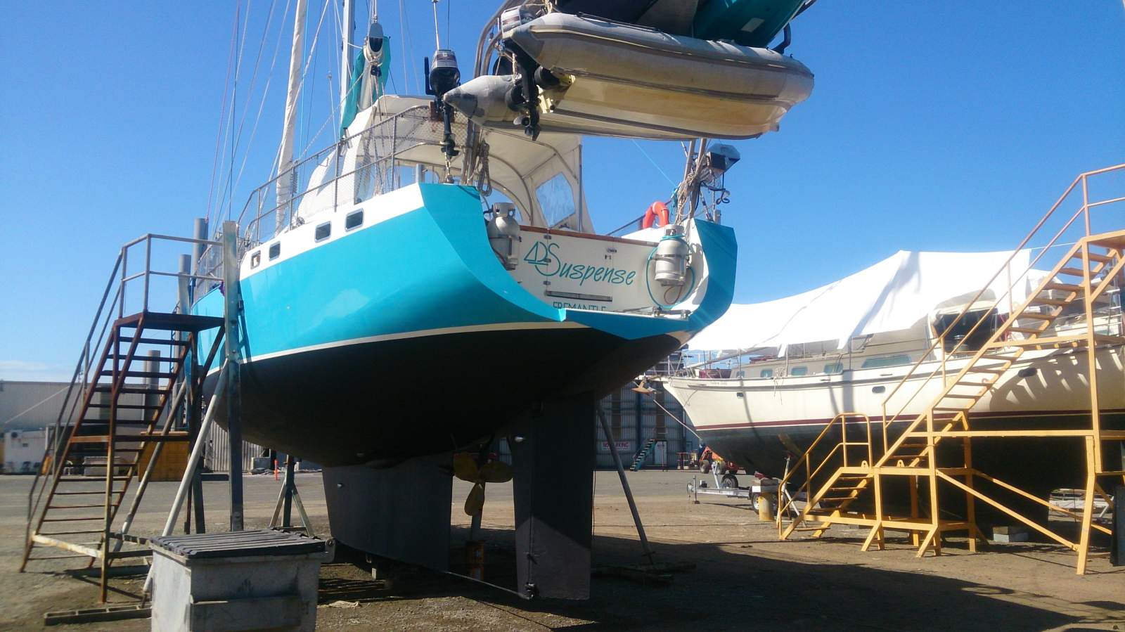 Roberts 54 Radius Chine Steel Cruising Yacht