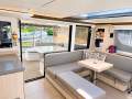 Leopard Catamarans 45:Saloon