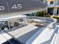 Leopard Catamarans 45:Coach roof lounge