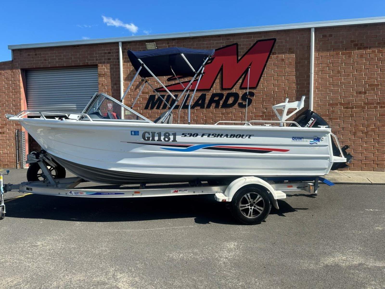 Quintrex 530 Fishabout