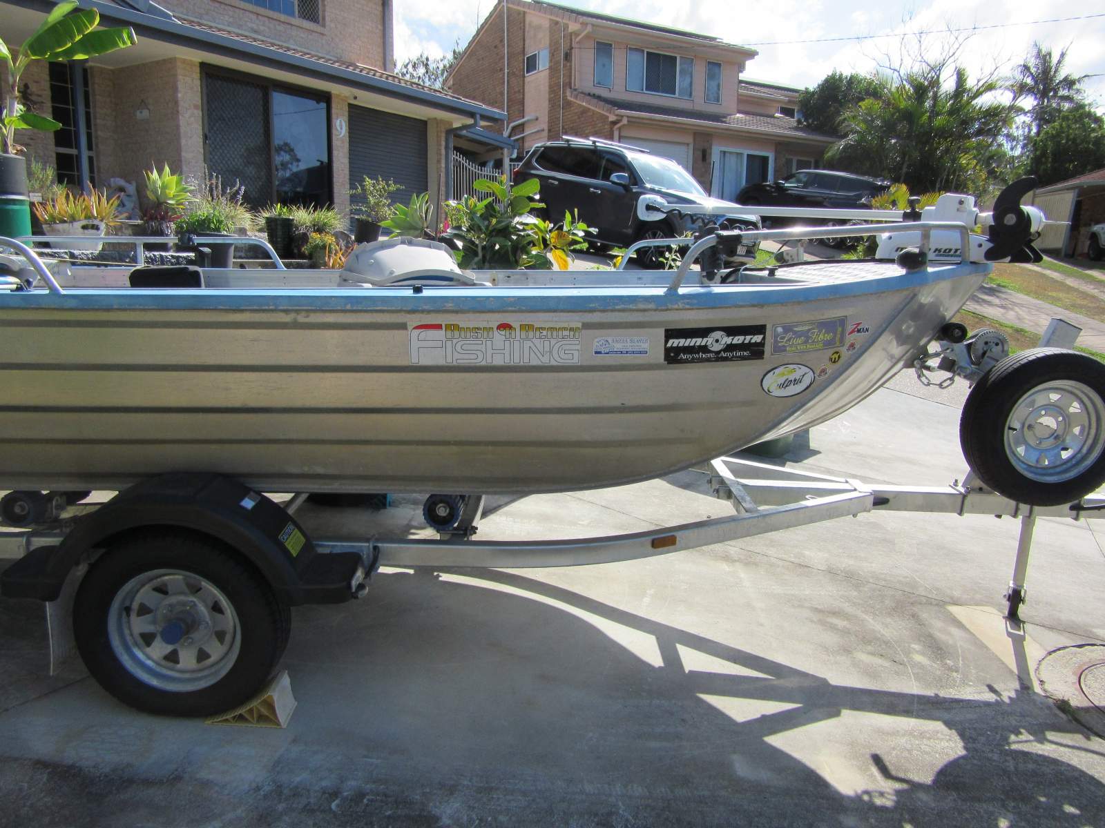 Horizon Aluminium Boats V NOSE.... Flat Bottom.