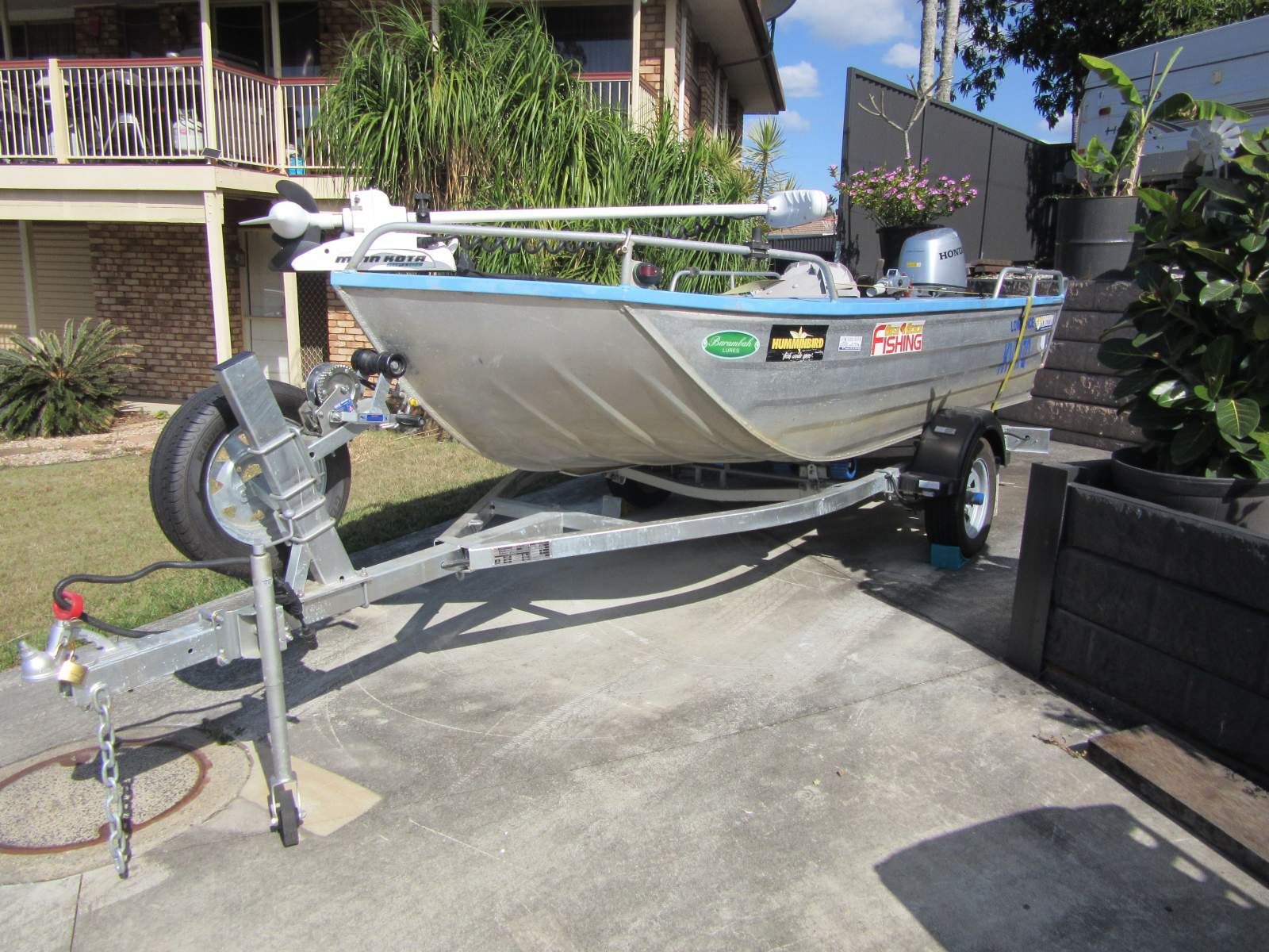 Horizon Aluminium Boats V NOSE.... Flat Bottom.