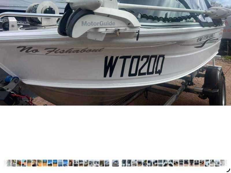Quintrex 430 Fishabout Has all you want in boat