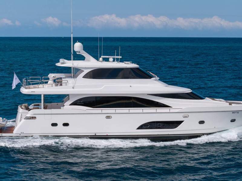Horizon Yacht E75 Skylounge | Aft Galley