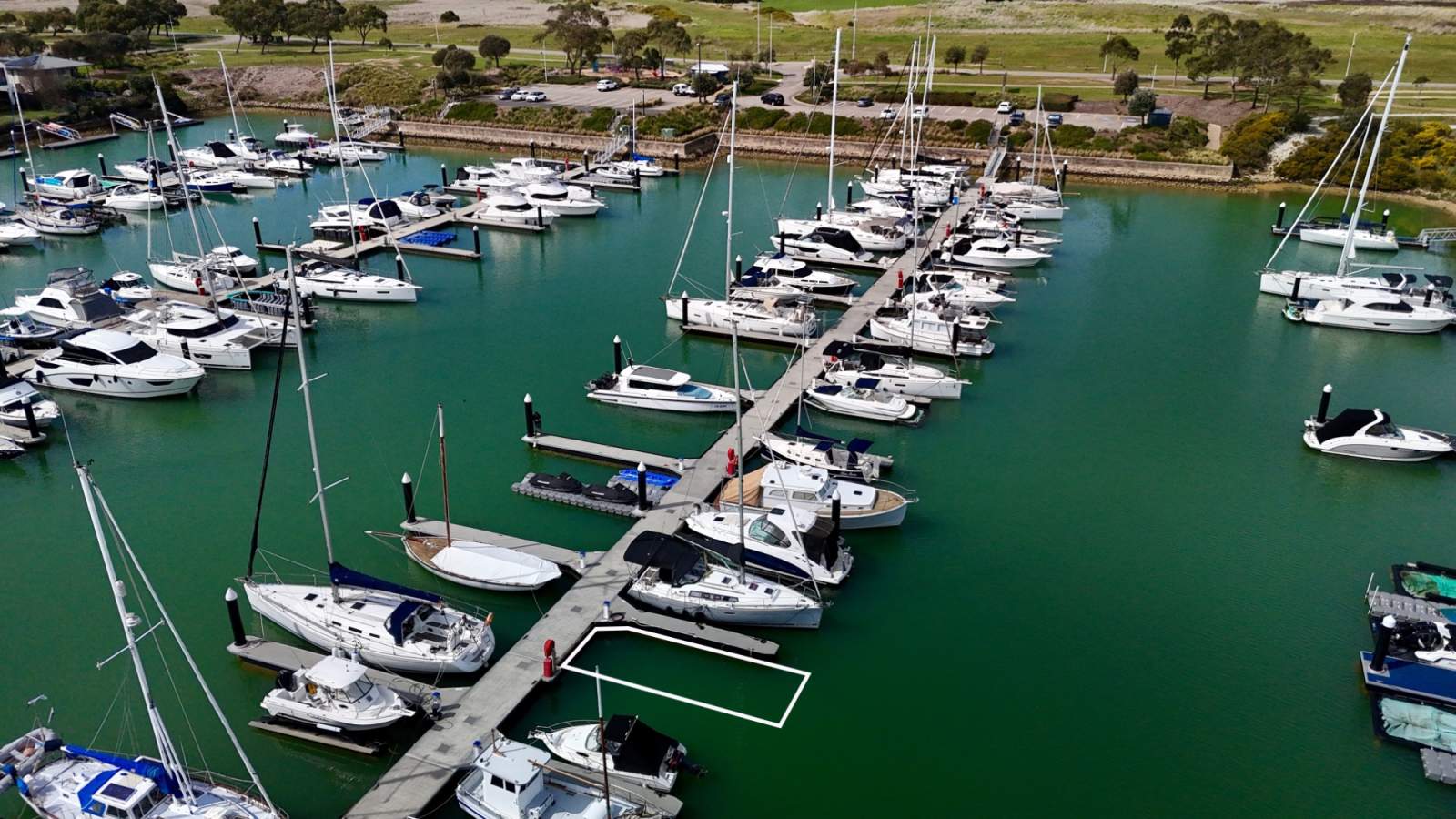 11m Freehold Marina Berth For Sale B5022 - Hidden Harbour Marina
