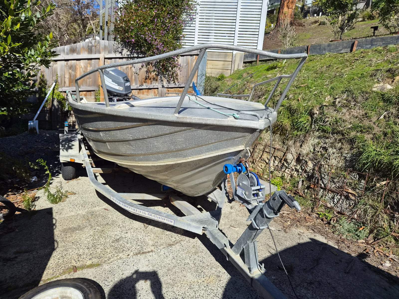Tri Star 15ft Aluminium dingy with 60 HP Enduro