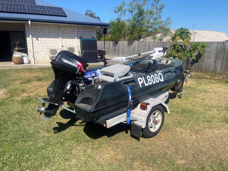 Polycraft 3.00 Tuff Tender GPS Electric Motor | Trailer | Suzuki 15hp