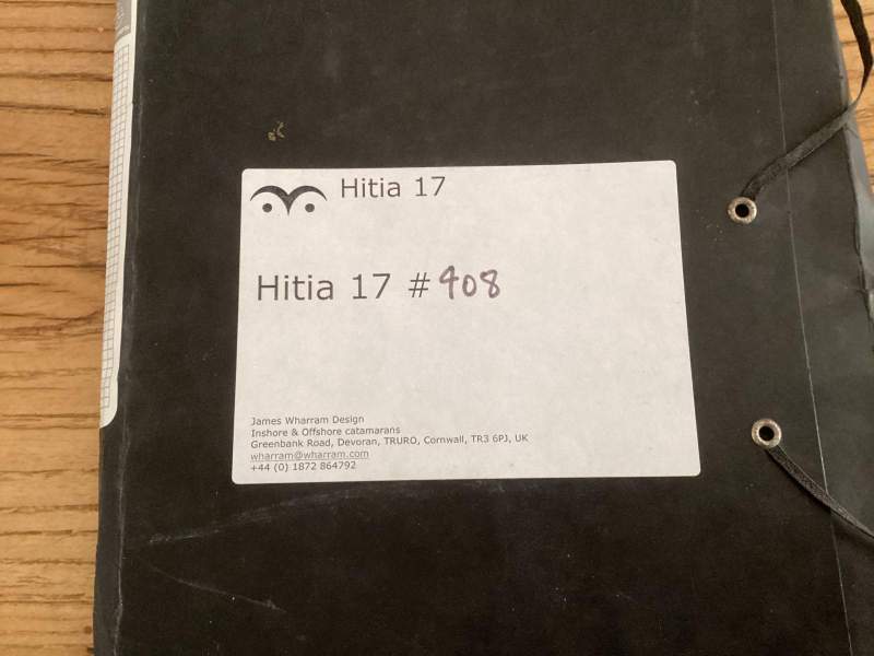 Wharram Hitia 17 catamaran plans