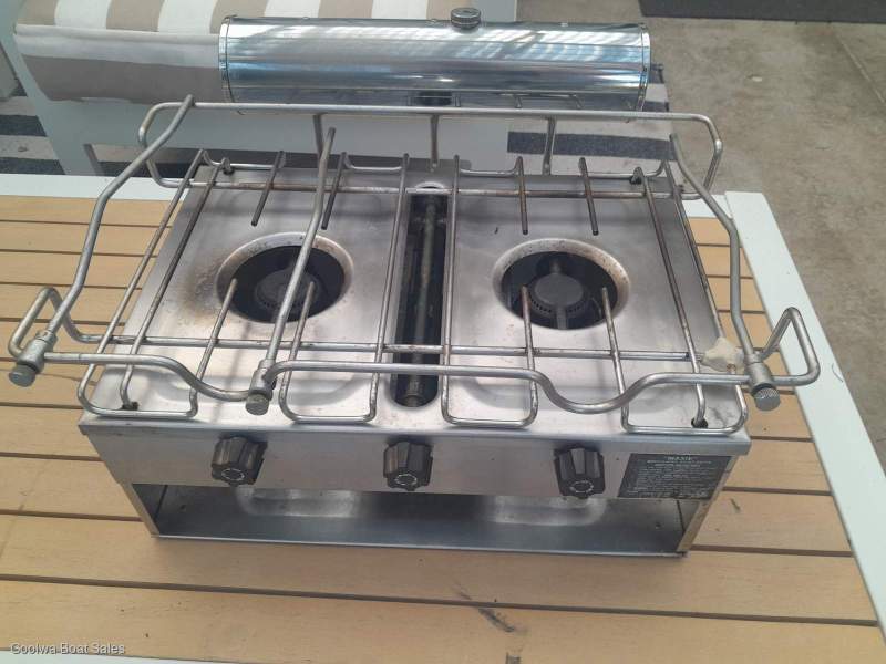Maxie 2 Burner +Grill Metho Stove