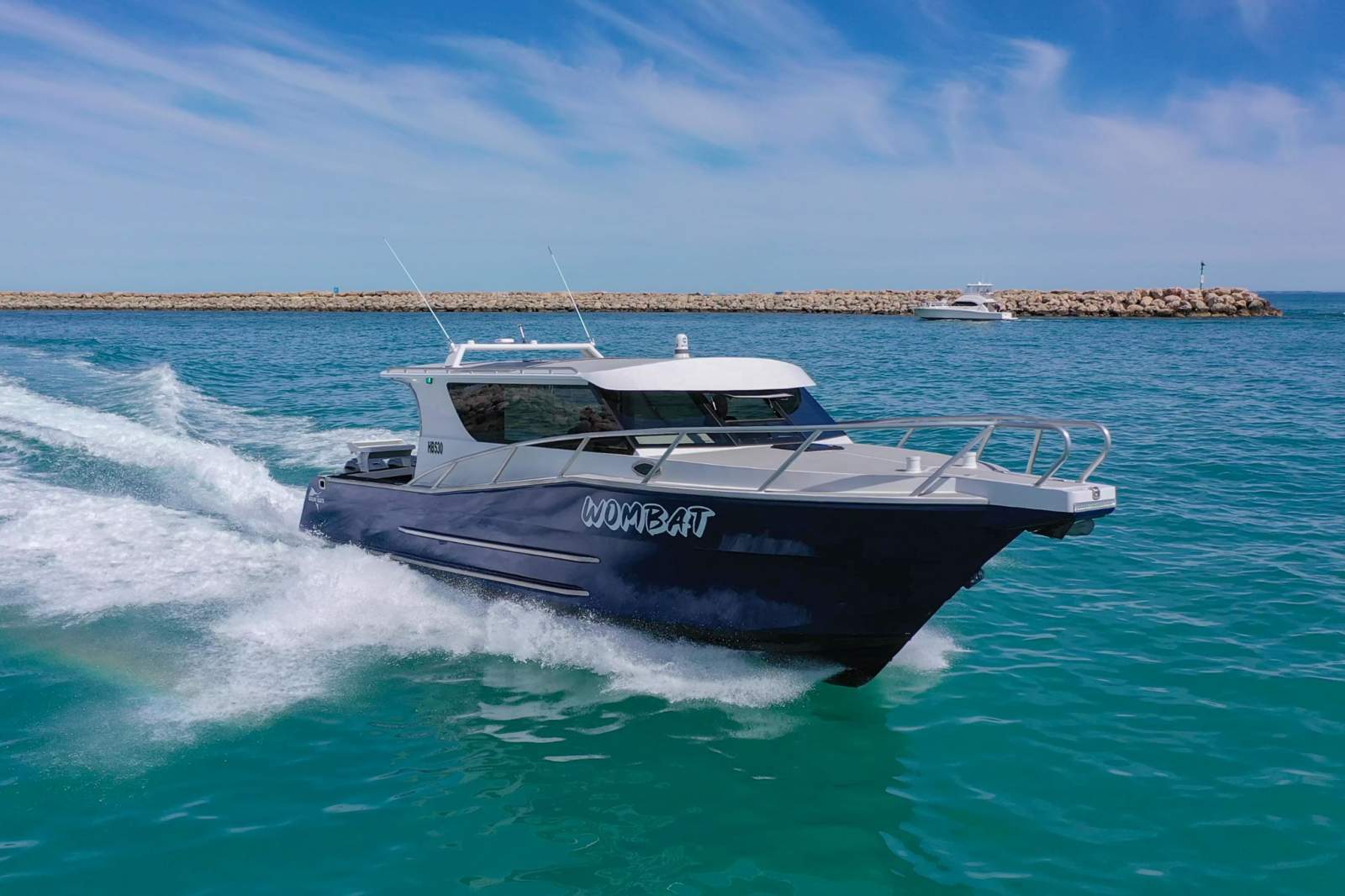 Outlaw Boats - 12m Custom Aluminium Hardtop Fishing Package