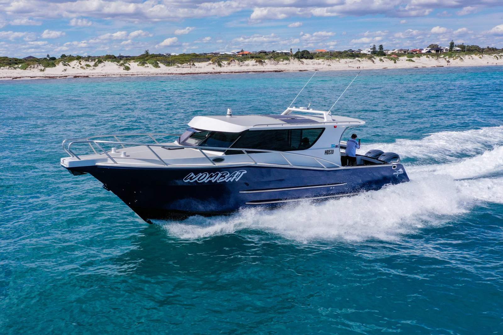 Outlaw Boats - 12m Custom Aluminium Hardtop Fishing Package