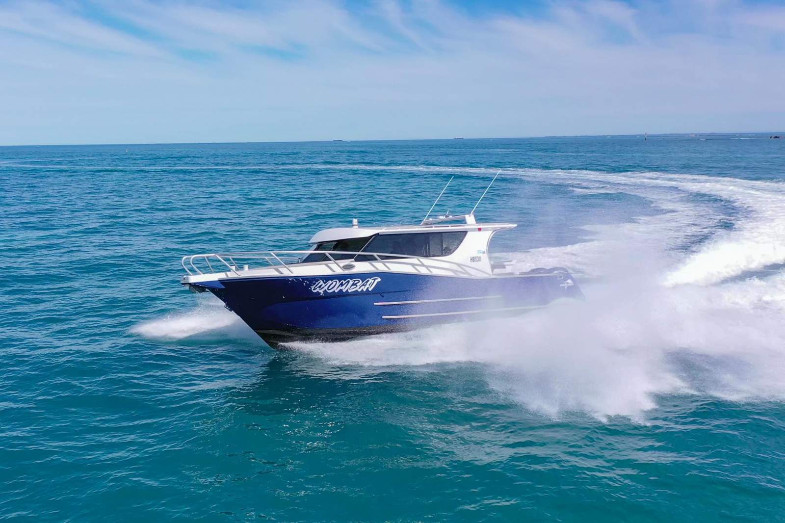 Outlaw Boats - 12m Custom Aluminium Hardtop Fishing Package