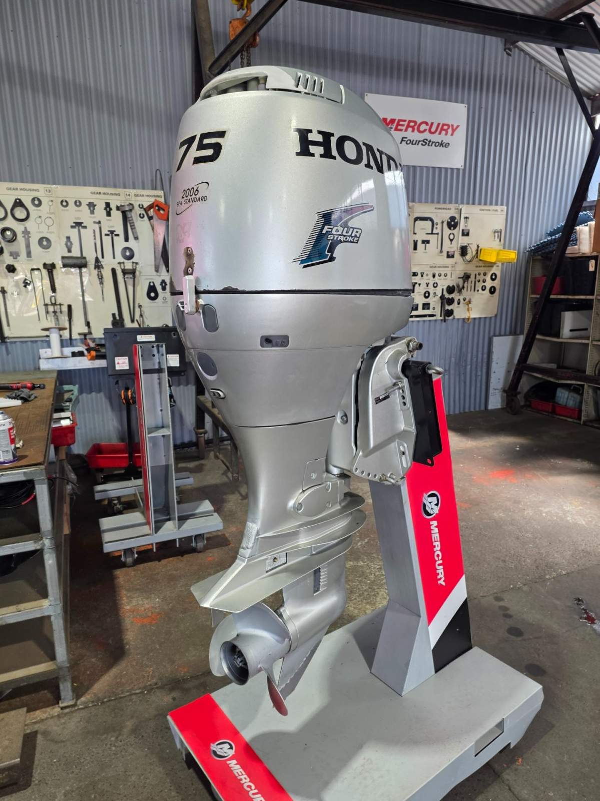 75hp Honda four stroke long shaft