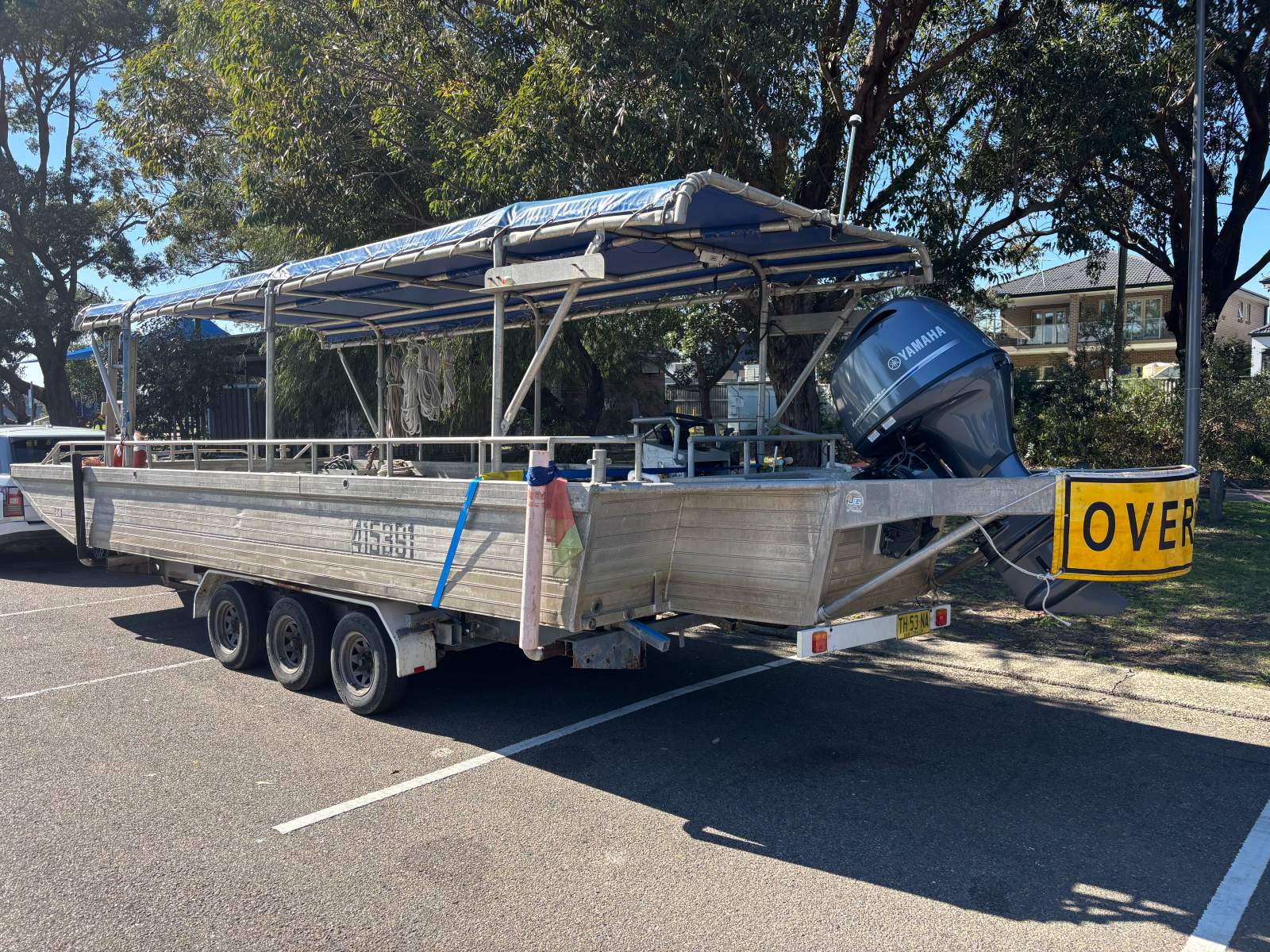 In survey 10m Aluminium Work / Dive Boat