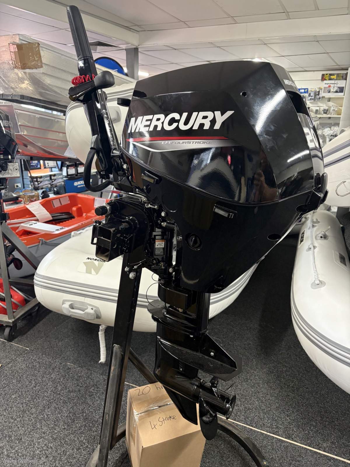 New New Mercury 20hp EFI short shaft 4 stroke