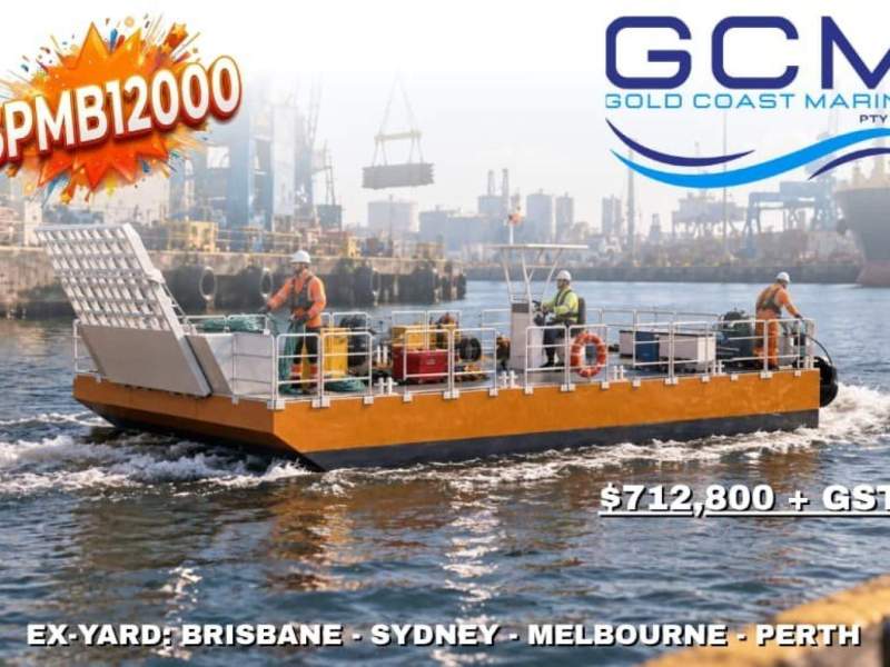 Stalwart Marine SPMB12.00x6.60 Metre Self Propelled Modular Barge S