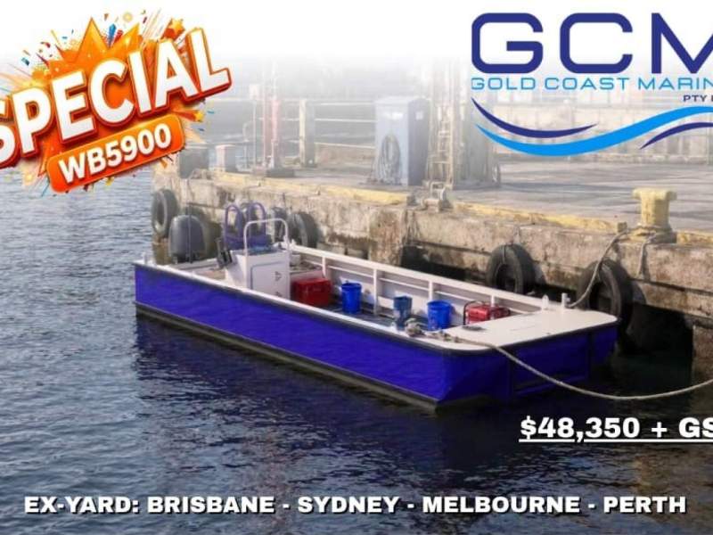 Stalwart Marine WB5900 Aluminium Work Boat Punt