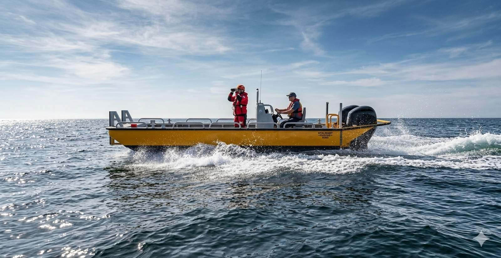 Stalwart Marine WB5900 Aluminium Work Boat Punt