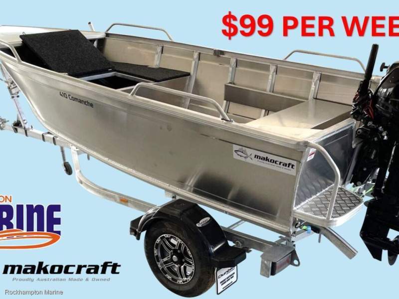 Makocraft 410 Comanche BOAT PACKAGE FROM ROCKHAMPTON MARINE!!!