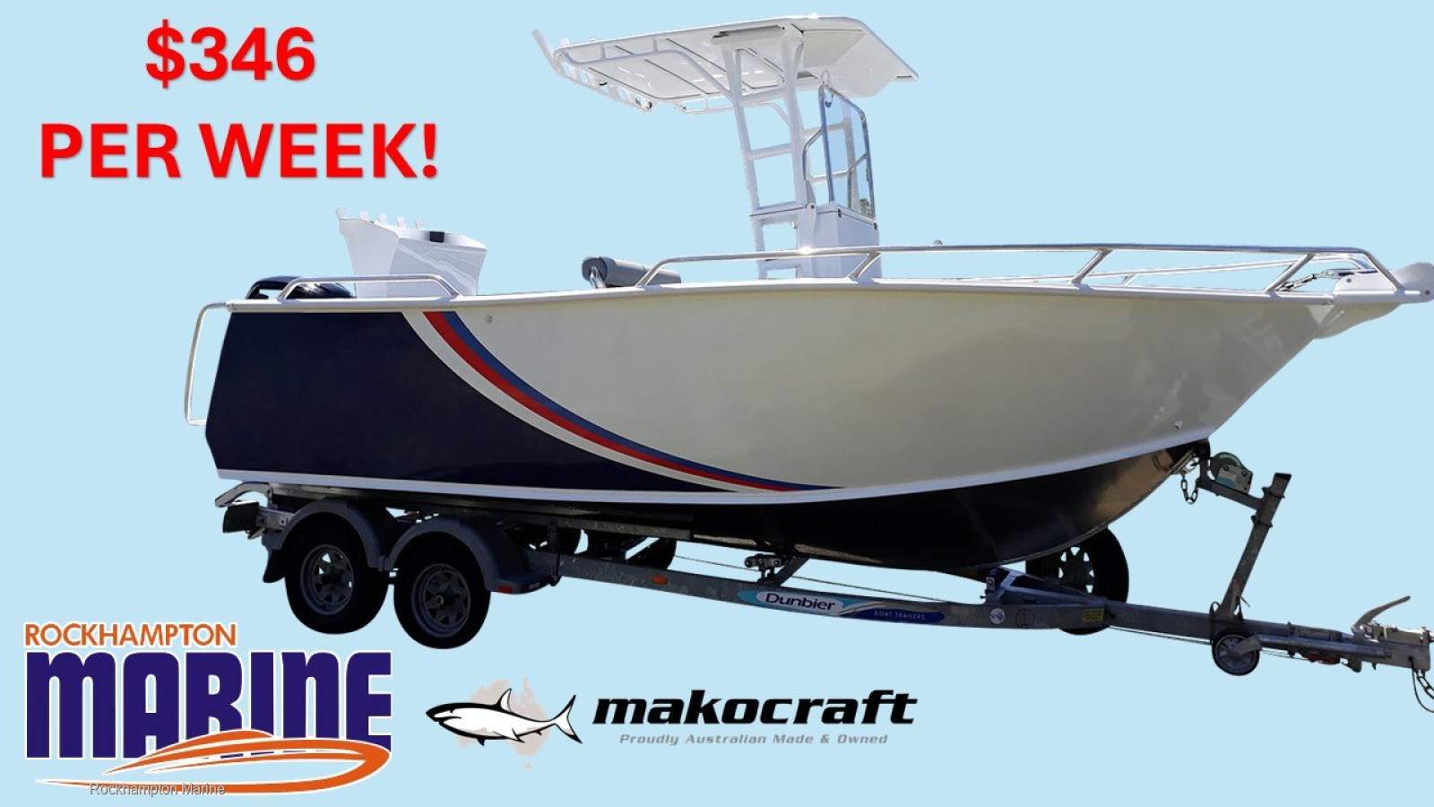 Makocraft 591 Canyon Console BOAT PACKAGE FROM ROCKHAMPTON MARINE!!!