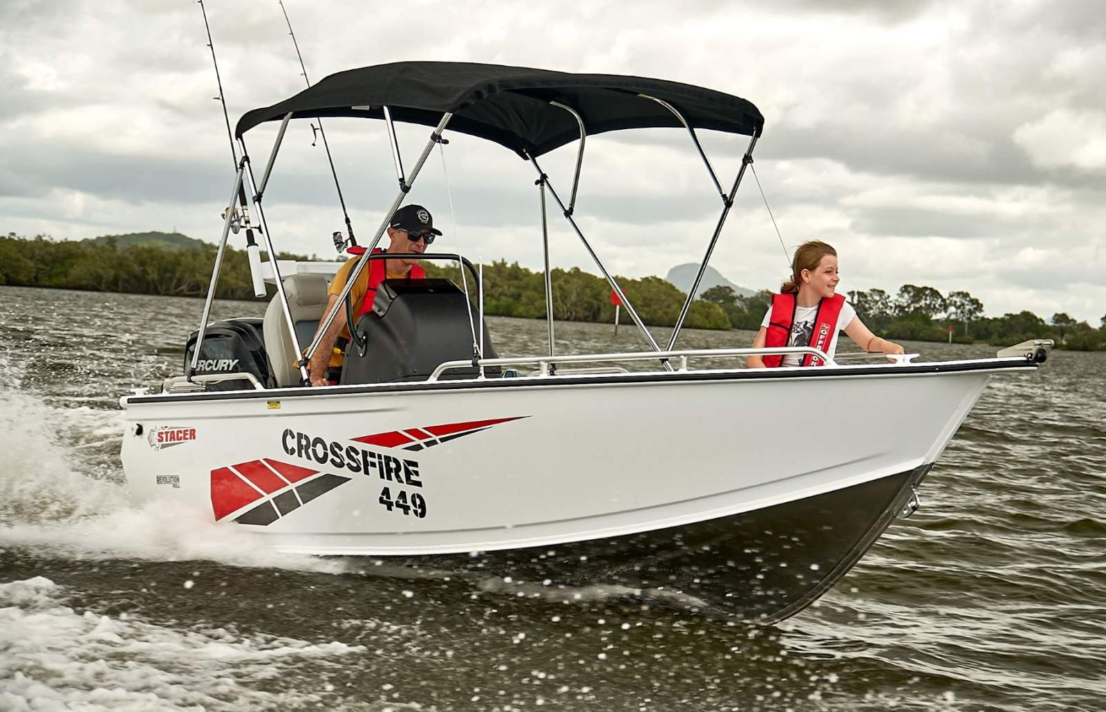 Stacer 449 Crossfire Side Console