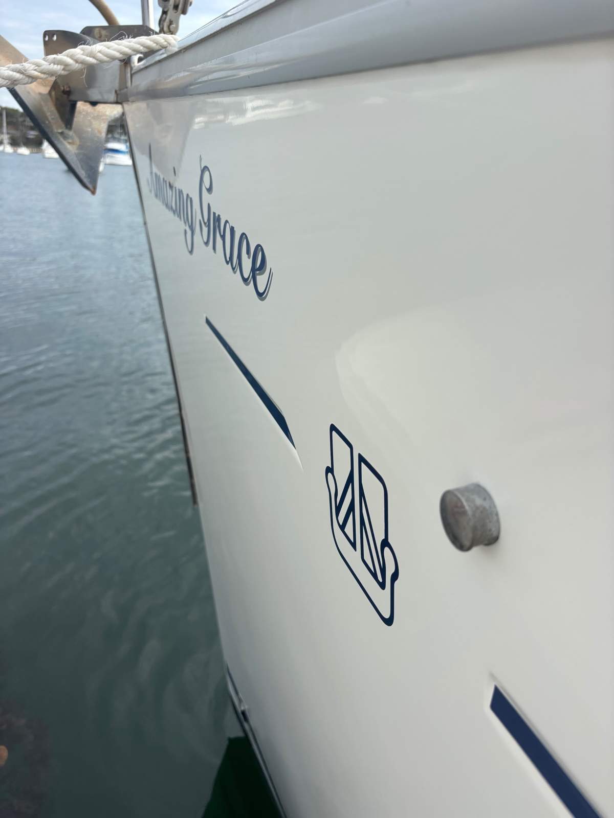 Dufour Grand Large 385:Just polished