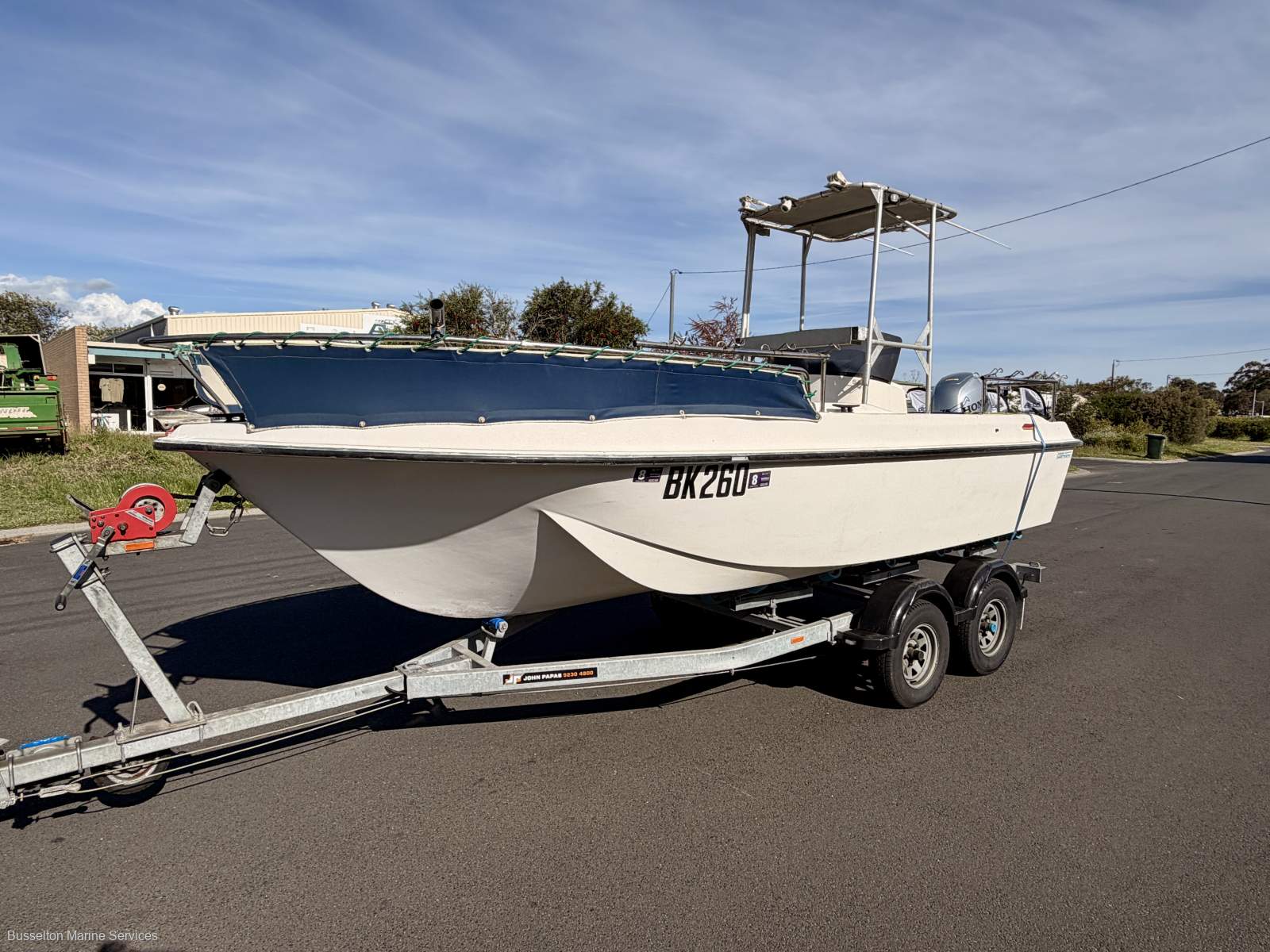 Batavia Boat Builders New Motor and trailer