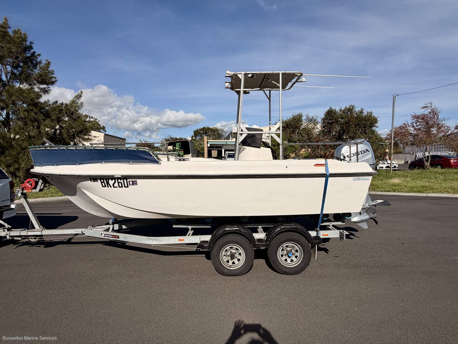 Batavia Boat Builders New Motor and trailer