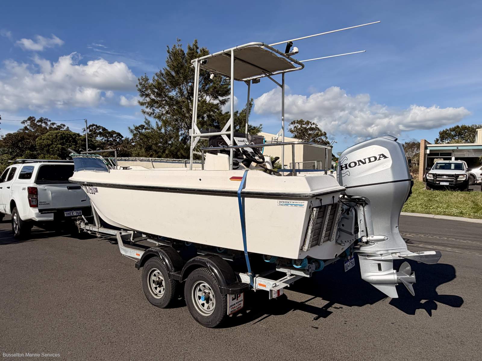 Batavia Boat Builders New Motor and trailer