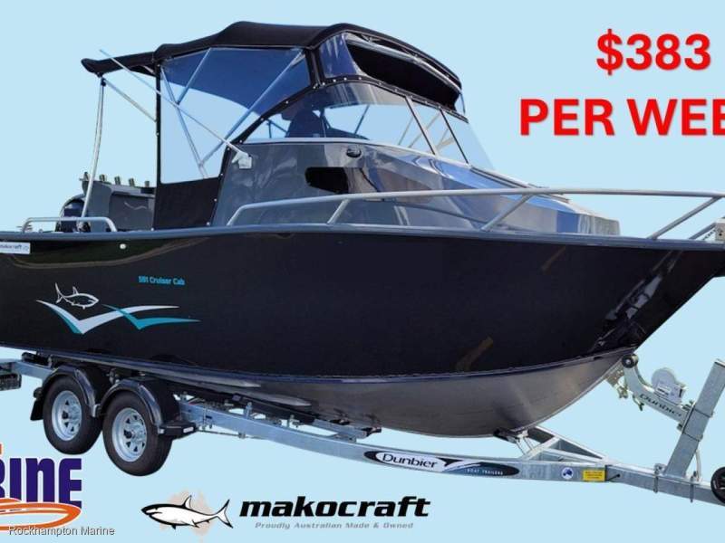 Makocraft 591 Cruiser Cab BOAT PACKAGE FROM ROCKHAMPTON MARINE!!!