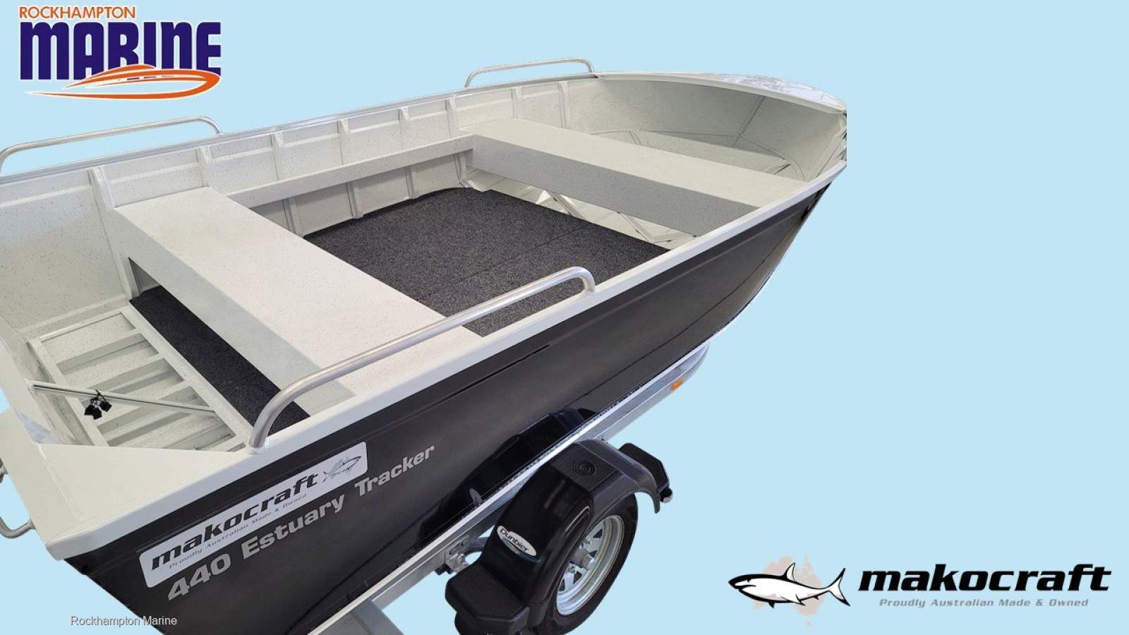 Makocraft 440 Estuary Tracker Open BOAT PACKAGE FROM ROCKHAMPTON MARINE!!!