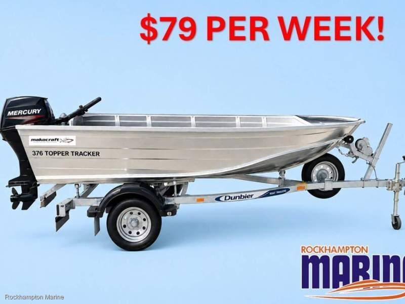 Makocraft 376 Topper Tracker BOAT PACKAGE FROM ROCKHAMPTON MARINE!!!