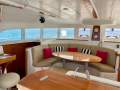 Lagoon 380 Spacious Living-All-Weather Cockpit-Major Upgrades:Table can be lowered with separate legs.