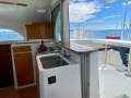 Lagoon 380 Spacious Living-All-Weather Cockpit-Major Upgrades:Cockpit-facing galley with servery