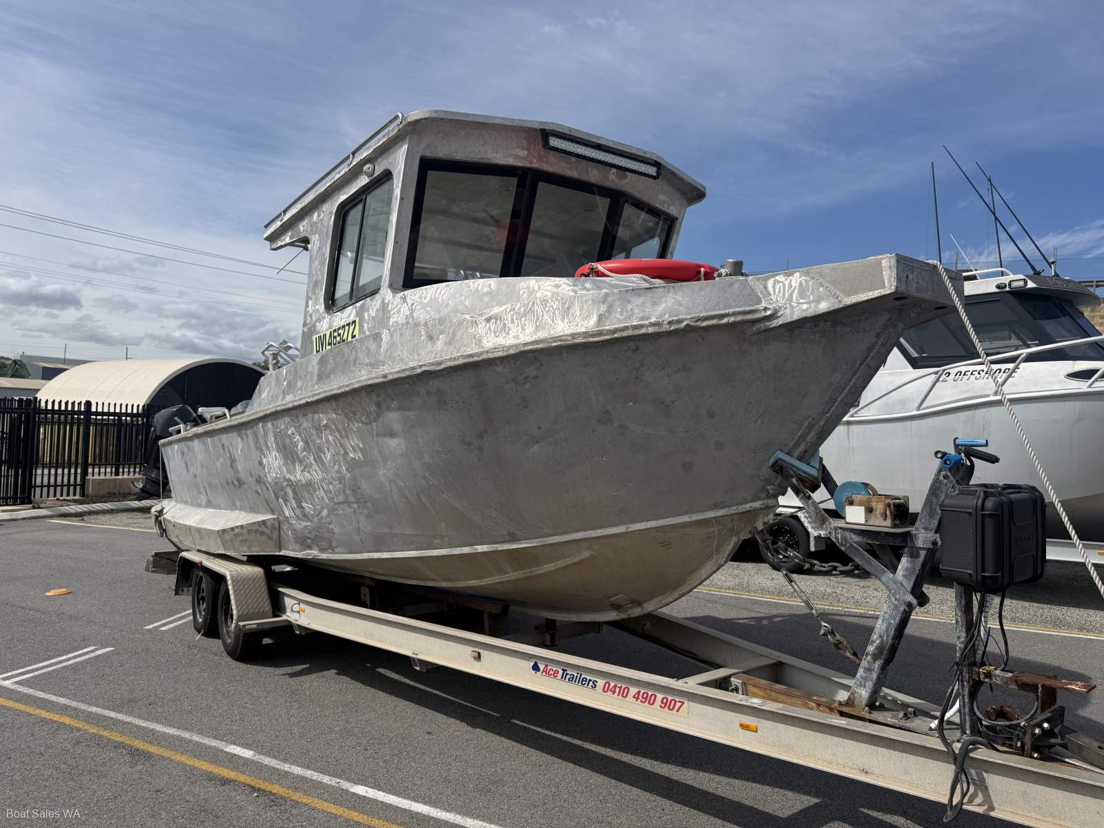 Custom 7.75m Work Vessel 2D and 4D