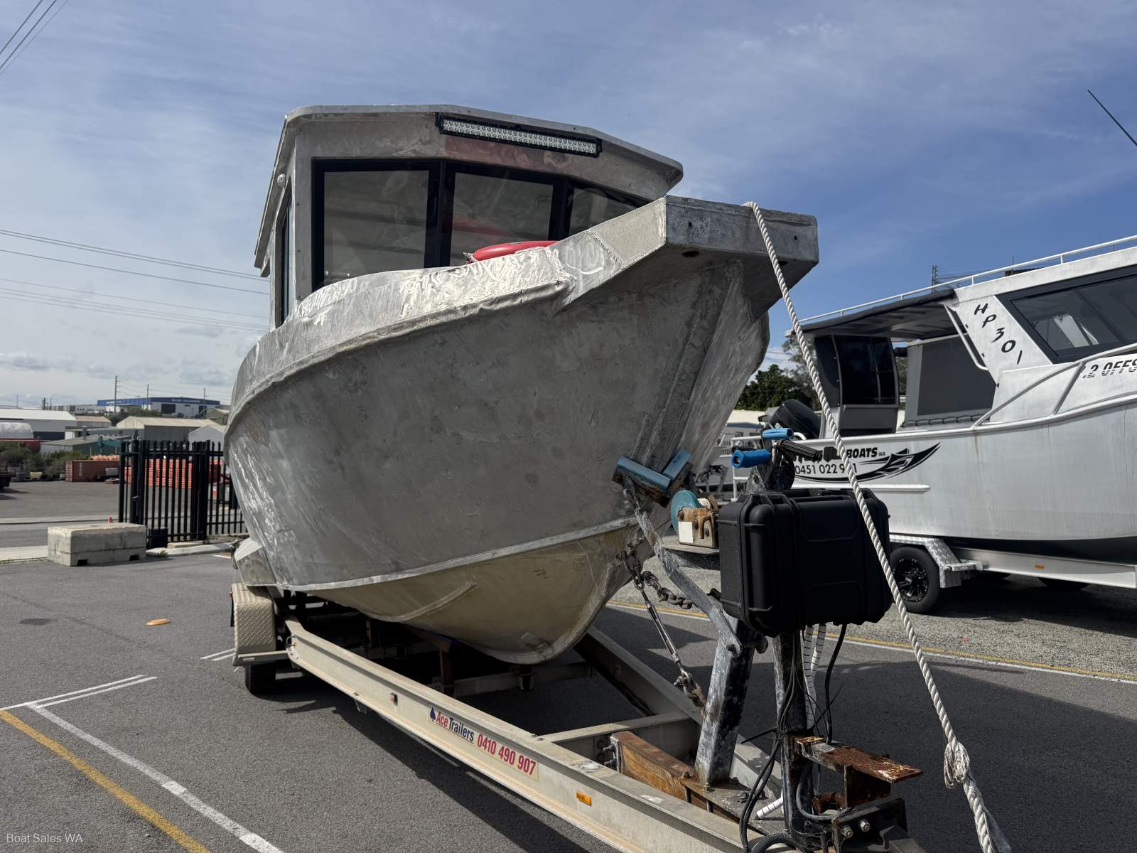 Custom 7.75m Work Vessel 2D and 4D