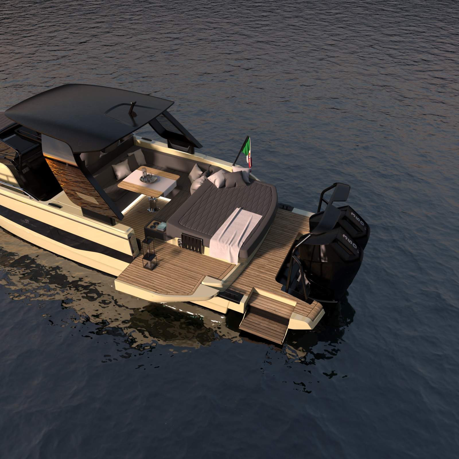 Cranchi A32 Luxury Tender Out Board