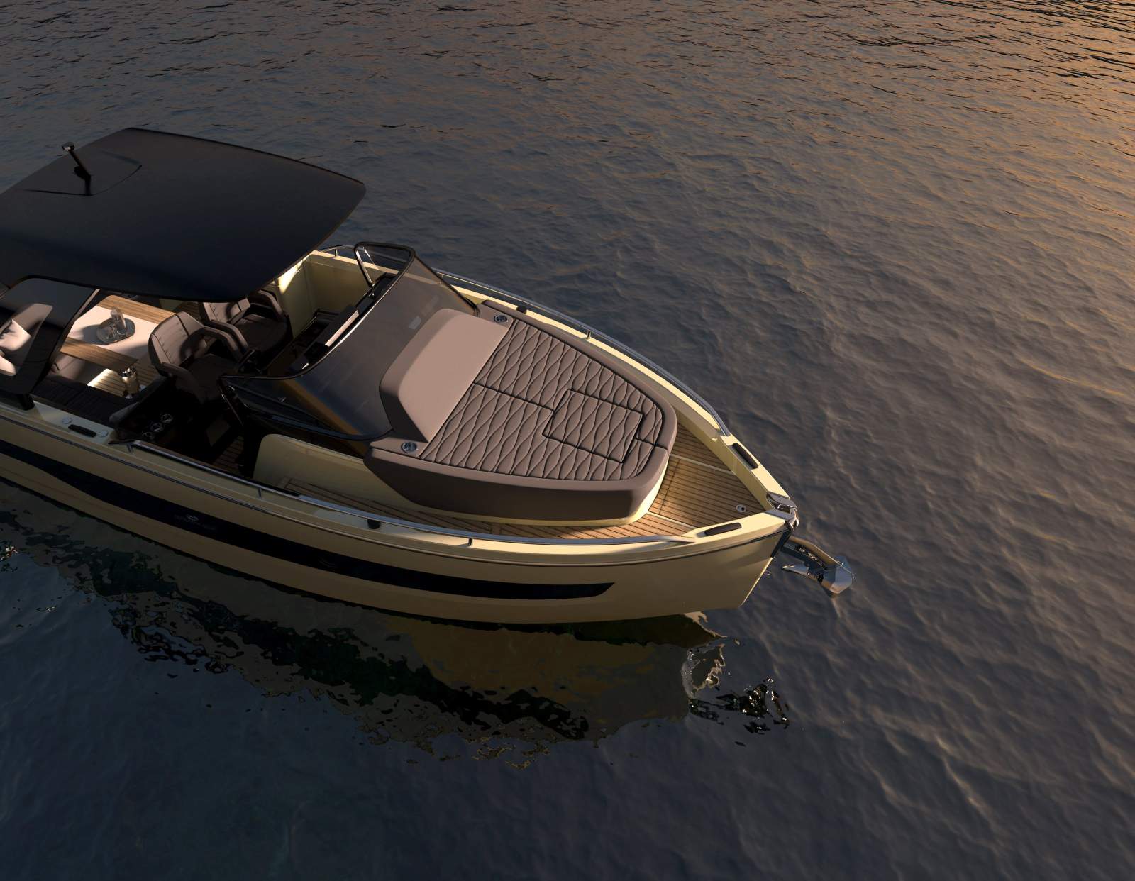 Cranchi A32 Luxury Tender Out Board