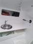 Kurt Hughes 37 Ocean Cruising Trimaran:toilet with sink